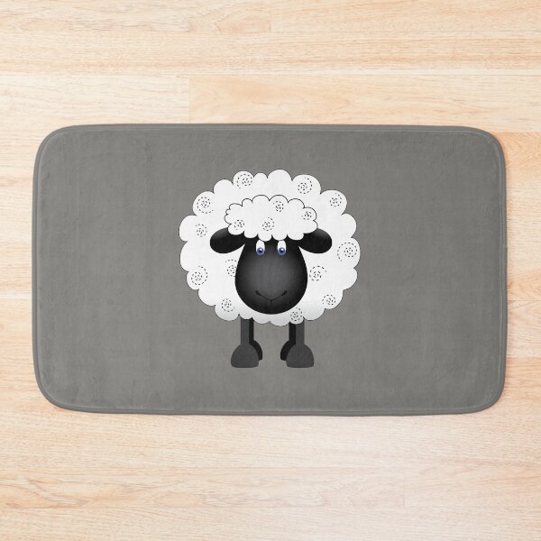 Item preview, Cute Shelby Sheep Midnight Blue Background Oversized  designed and sold by CuTeesdes.