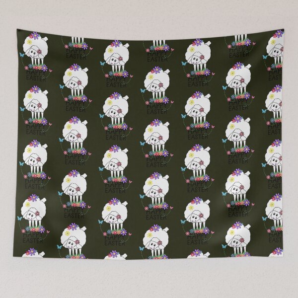 Item preview, Happy Easter Spring Lamb designed and sold by CuTeesdes.