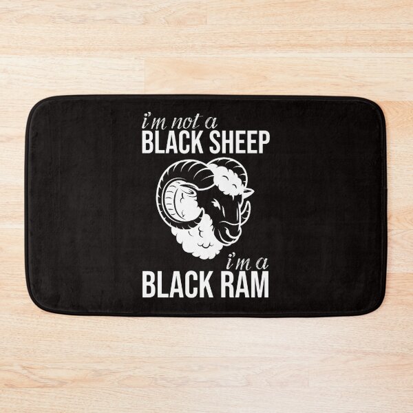 Item preview, I_m not a black sheep, i_m a black ram. 02 designed and sold by CuTeesdes.