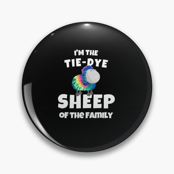 Item preview, I_m the Tie-Dye Sheep of the Family (1) designed and sold by CuTeesdes.