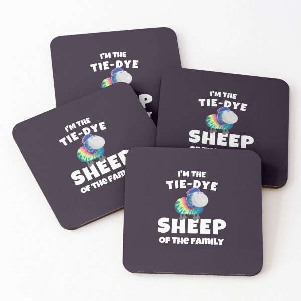 Item preview, I_m the Tie-Dye Sheep of the Family (1) designed and sold by CuTeesdes.