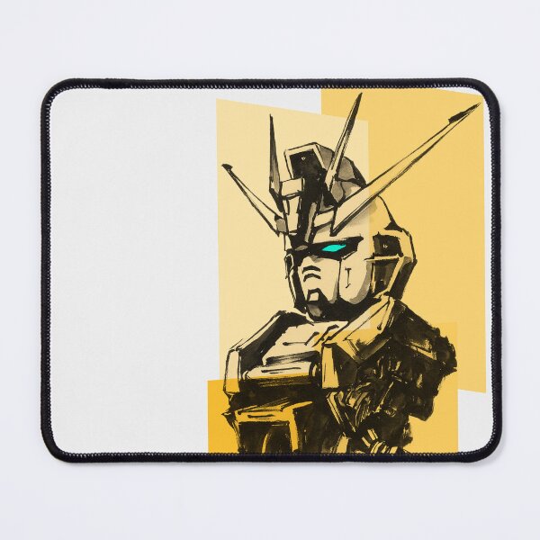 Item preview, Gundam head ink art yellow designed and sold by sabartgunpla.