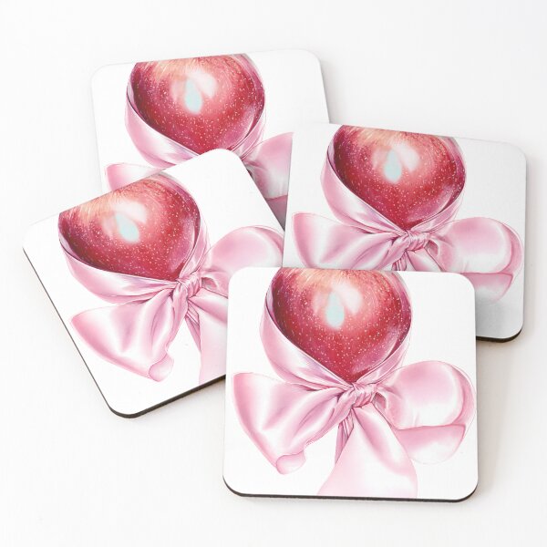 Item preview, Apple with a Pink Ribbon designed and sold by Grafititee.