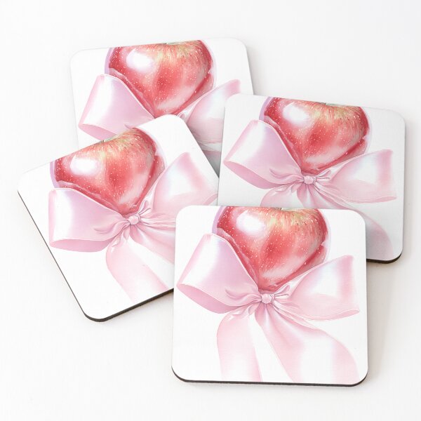 Item preview, Apple with a Pink Ribbon designed and sold by Grafititee.