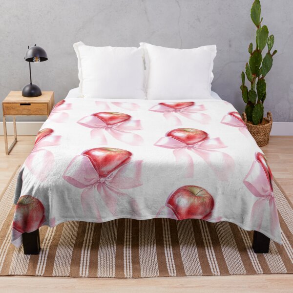 Item preview, Apple with a Pink Ribbon designed and sold by Grafititee.