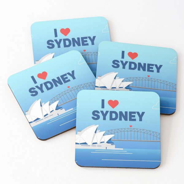 Item preview, I LOVE SYDNEY Design designed and sold by VerizalShop.
