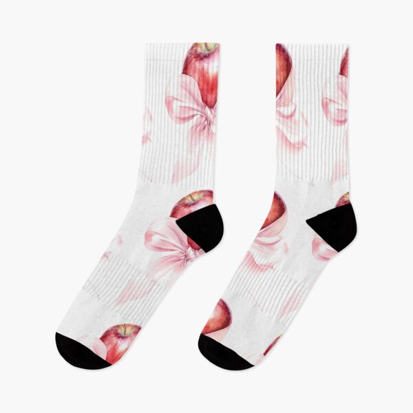 Item preview, Apple with a Pink Ribbon designed and sold by Grafititee.