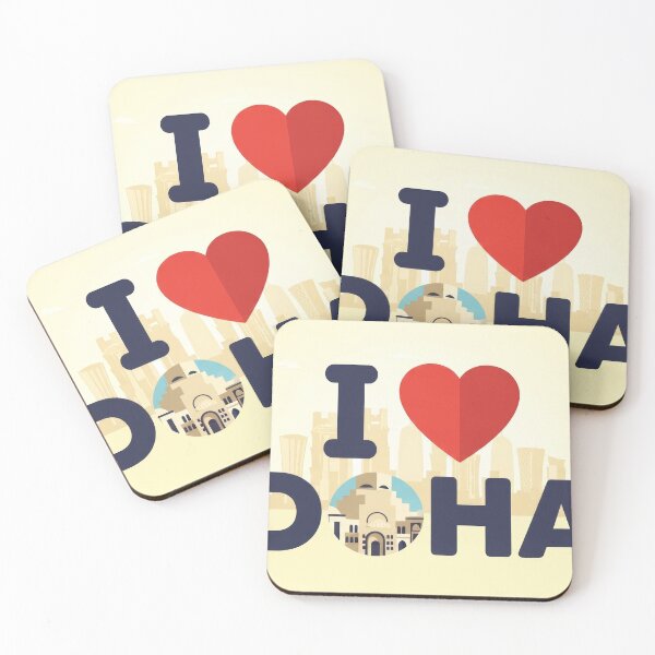 Item preview, I LOVE DOHA Design designed and sold by VerizalShop.