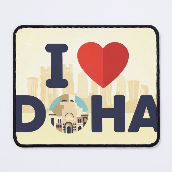 Item preview, I LOVE DOHA Design designed and sold by VerizalShop.