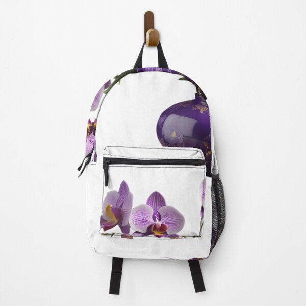 Item preview, Vibrant Phalaenopsis Orchid Arrangement in Purple Floral Vase designed and sold by Maldives-Art.
