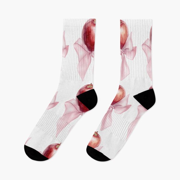 Item preview, Apple with a Pink Ribbon designed and sold by Grafititee.