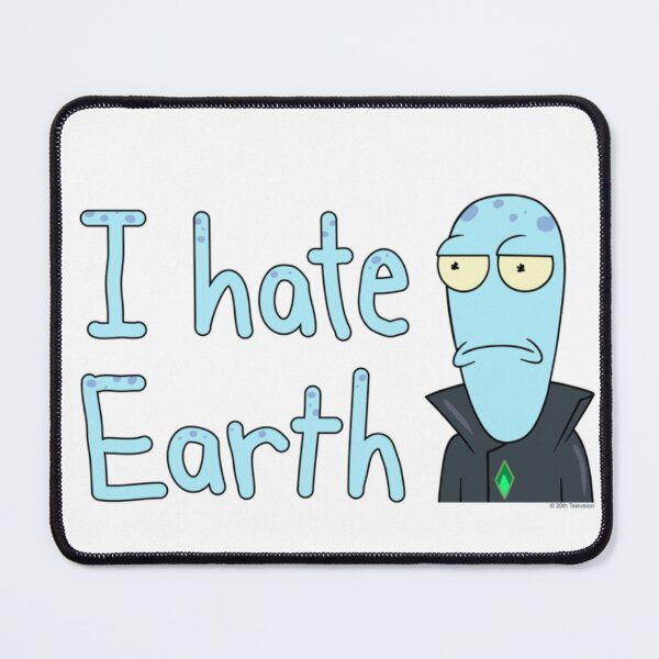 Item preview, Korvo I Hate Earth designed and sold by DogoMalulu.