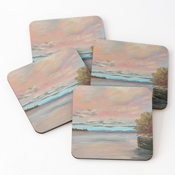 Item preview, Sunset on Lake Constance designed and sold by tally-zhiv.