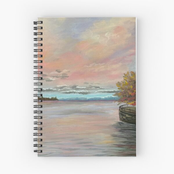 Item preview, Sunset on Lake Constance designed and sold by tally-zhiv.