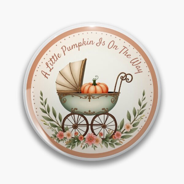 Item preview, Pumpkin in Baby Stroller - A Little Pumpkin is on the way designed and sold by KallyDe.