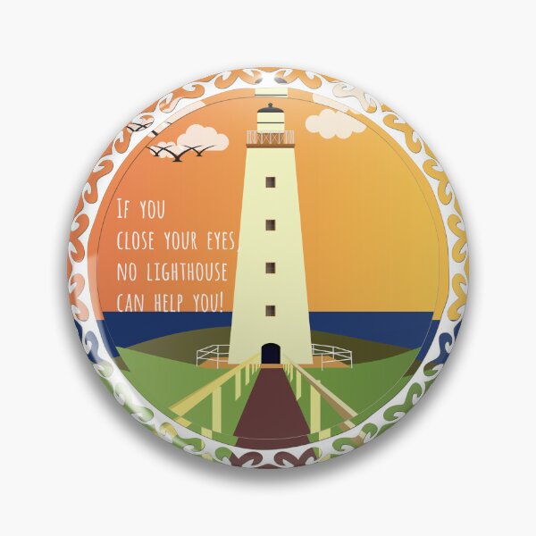 Item preview, Lighthouse at sunset designed and sold by Design4uStudio.