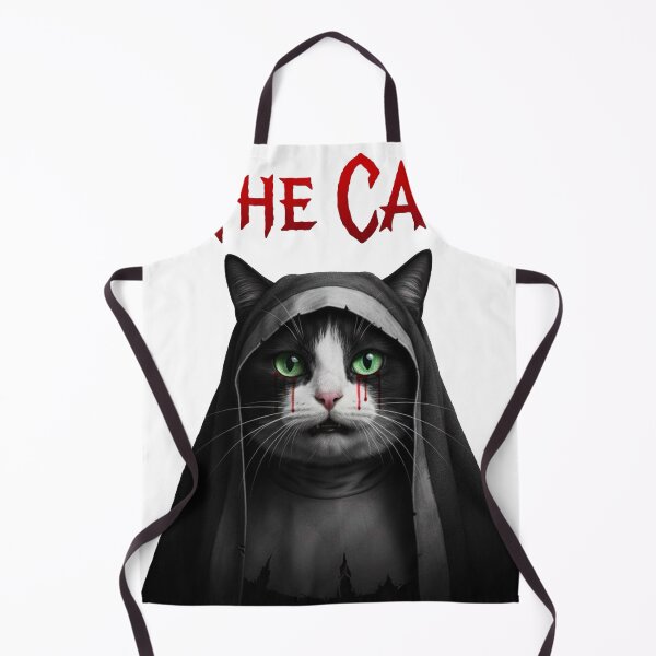 Item preview, The Cat - Horror Movie Nun Parody designed and sold by j-2k.
