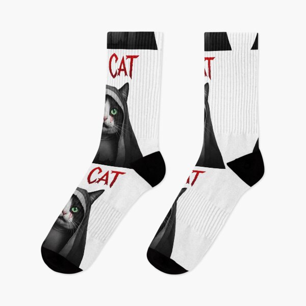 Item preview, The Cat - Horror Movie Nun Parody designed and sold by j-2k.