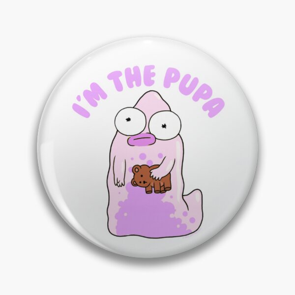 Item preview, I'm the Pupa Portrait Funny Cartoon designed and sold by DogoMalulu.