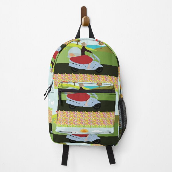 Item preview, A woman on a motorcycle designed and sold by Design4uStudio.