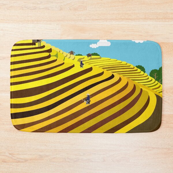 Item preview, Vietnam rice terraces designed and sold by Design4uStudio.