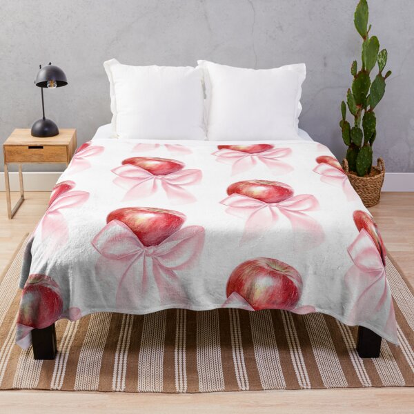 Item preview, Apple with a Pink Ribbon designed and sold by Grafititee.