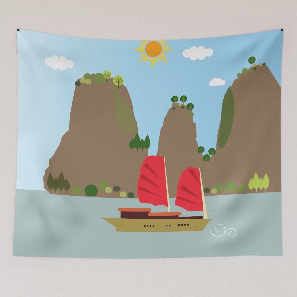 Item preview, Vietnam View designed and sold by Design4uStudio.