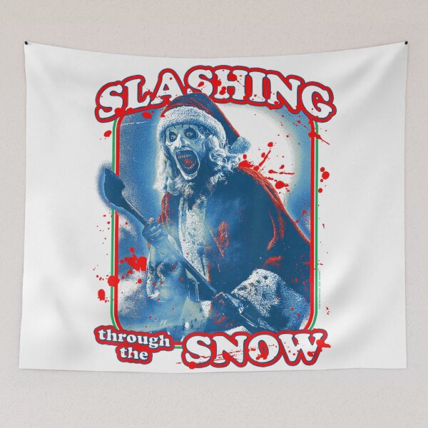 Item preview, Slashing Through The Snow Christmas Horror Movie designed and sold by DogoMalulu.