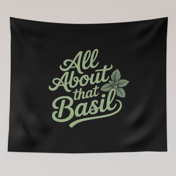 Item preview, All About That Basil Plant Parent Garden designed and sold by PeteHomenick.