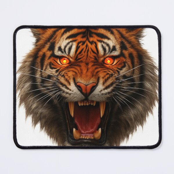 Item preview, Roaring Tiger with Eyes of Flame designed and sold by PinkGothica.