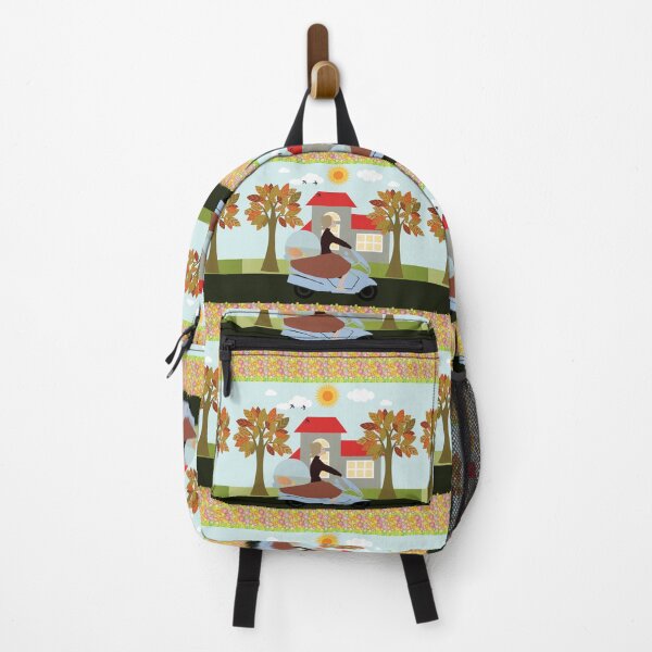 Item preview, A woman on a motorcycle designed and sold by Design4uStudio.