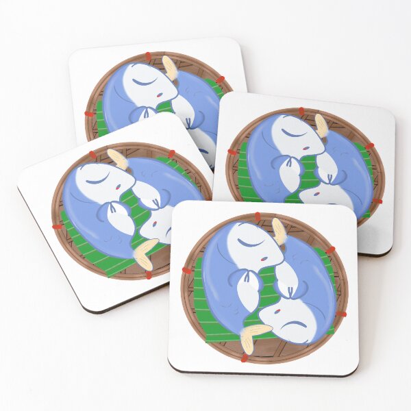 Item preview, Cute Thai Mackerel in Bamboo Basket designed and sold by AmaiDream.