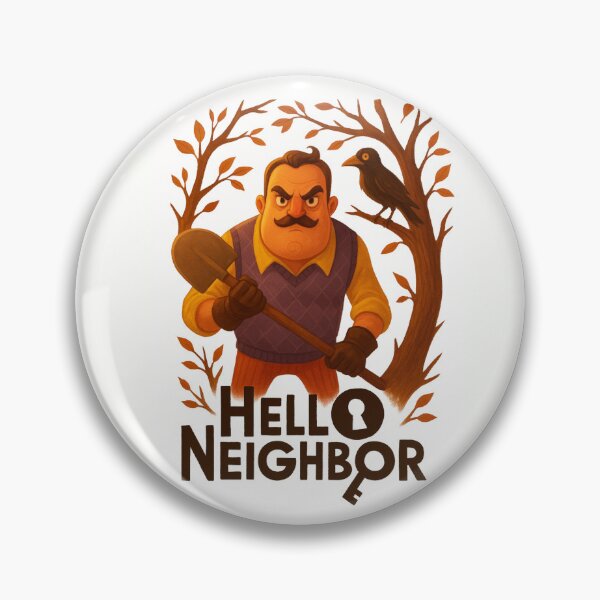 Item preview, Hello Neighbor, The Neighbor’s Secret designed and sold by LyssasMindArt.
