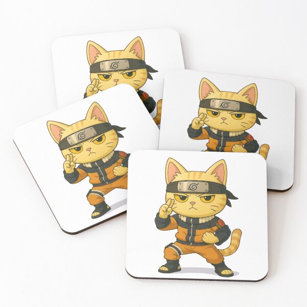 Artikelvorschau, Naruto Katze entworfen und verkauft von NichiStudio.