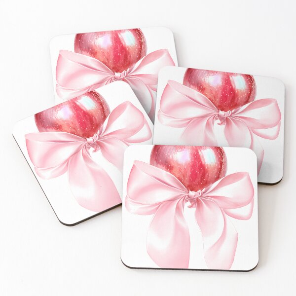Item preview, Apple with a Pink Ribbon designed and sold by Grafititee.