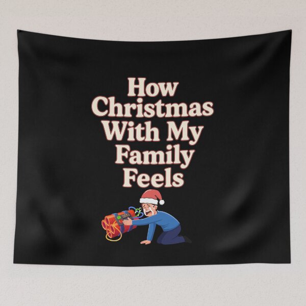 Item preview, Christmas With the Family is Like Trying to Defuse a Bomb Countdown designed and sold by SpokeBender.