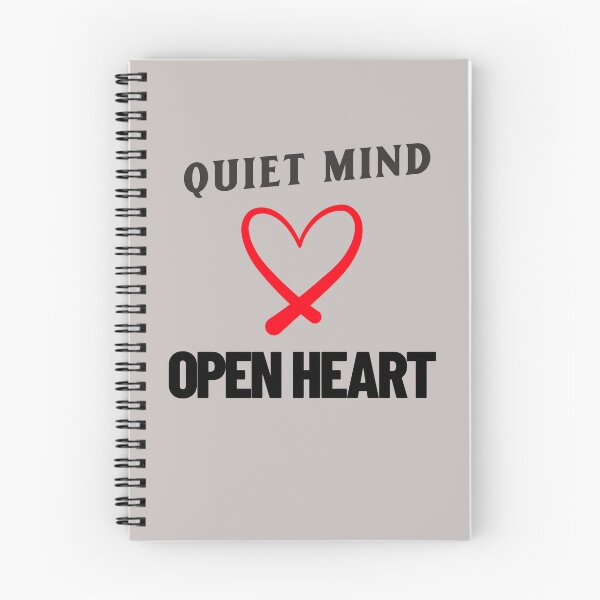 Item preview, Quiet Mind Open Heart designed and sold by SavvyVacationer.