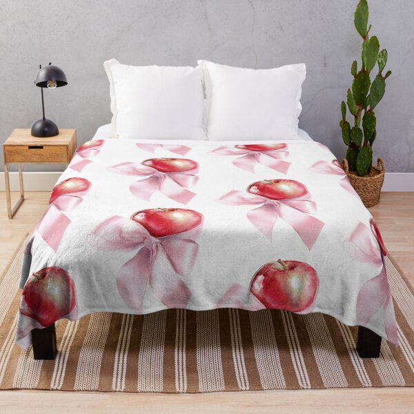 Item preview, Apple with a Pink Ribbon designed and sold by Grafititee.