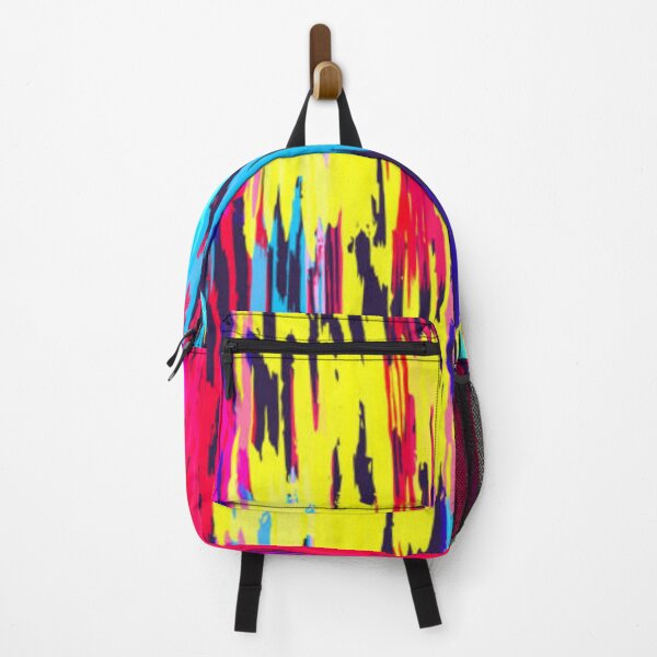 Item preview, Neon Abstract Vertical Glitch Pattern design designed and sold by anandsiva2703.