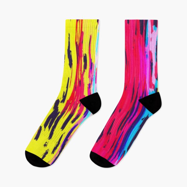 Item preview, Neon Abstract Vertical Glitch Pattern design designed and sold by anandsiva2703.
