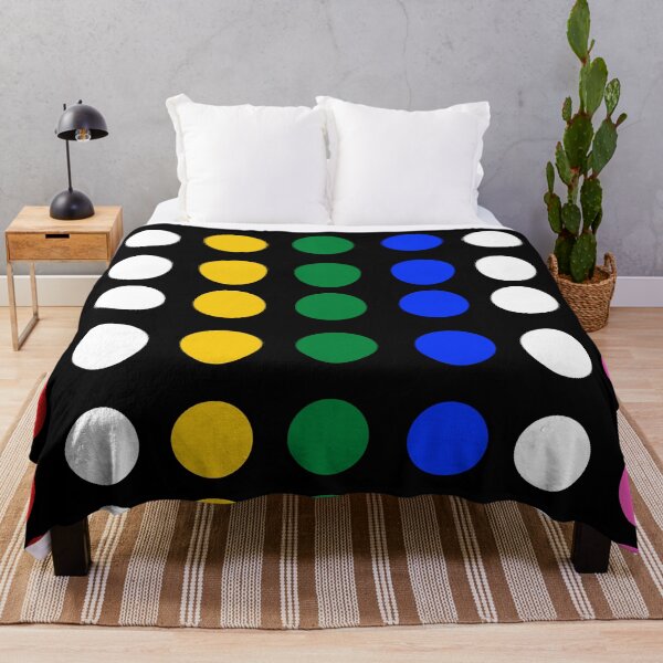 Item preview, Multicolored Polka Dot Pattern on Black – Vibrant Circle Design designed and sold by Cultradesign.