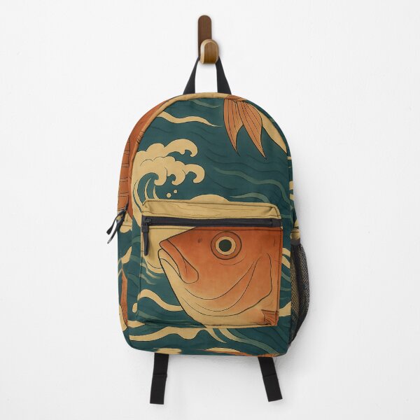 Item preview, Ukiyo-e Style Red Sea Bream ( MADAI ) designed and sold by Nature Oracle Ukiyo.