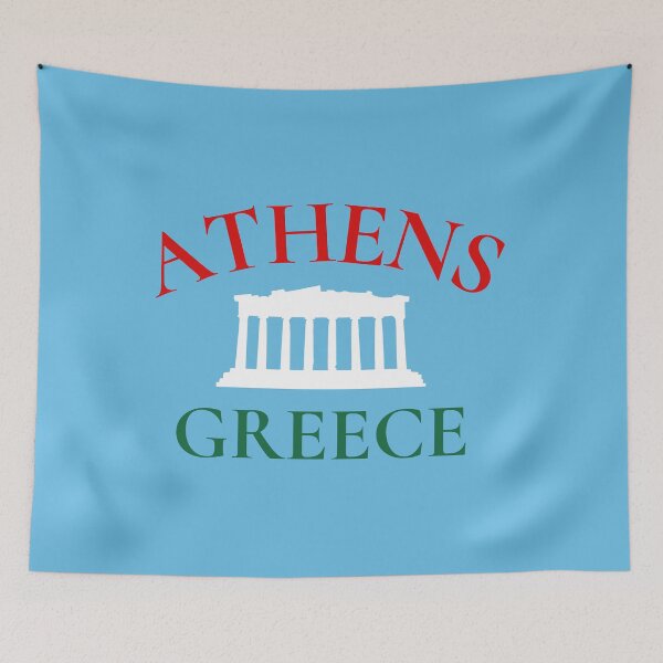 Item preview, Athens Greece Iconic Parthenon Graphic Art  designed and sold by donwillisjrart.