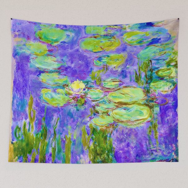 Item preview, Claude Monet Water Lilies 1915 designed and sold by Vicky Brago-Mitchell®.