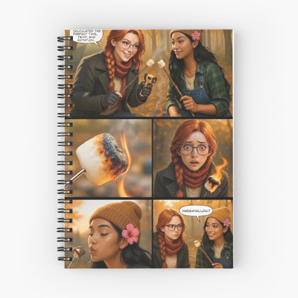 Item preview, Rowan x Shanti The Perfect Marshmallow fall comic designed and sold by CathryneDelamort.