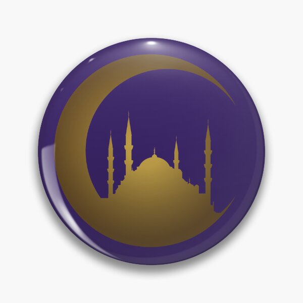 Item preview, Blue Mosque (Sultan Ahmed) Silhouette with a crescent designed and sold by Tansel Diplikaya.