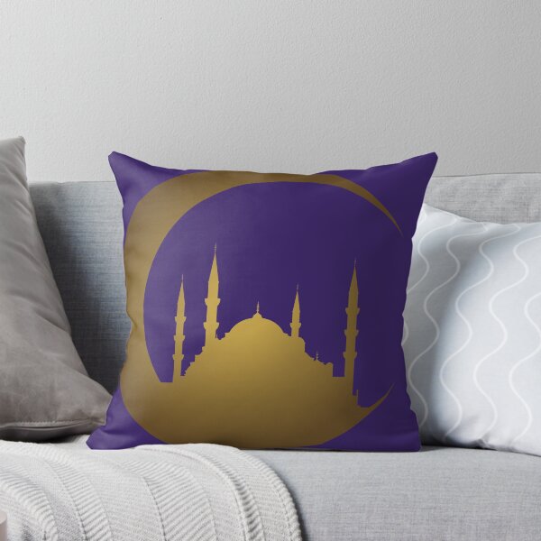 Item preview, Blue Mosque (Sultan Ahmed) Silhouette with a crescent designed and sold by Tansel Diplikaya.
