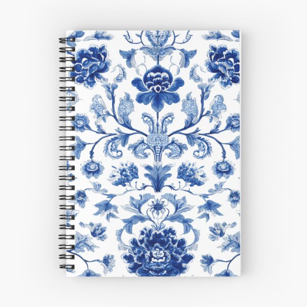 Item preview, Royal Delft Blue Branches Flowers Pattern designed and sold by GrinGalore.