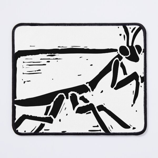 Item preview, Linocut Mantis designed and sold by Washed Up.