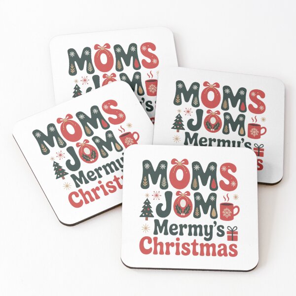 Item preview, Christmas Moms Jom Bow Mama Claus Merry  Christmas Tree Cake designed and sold by VladoZork.